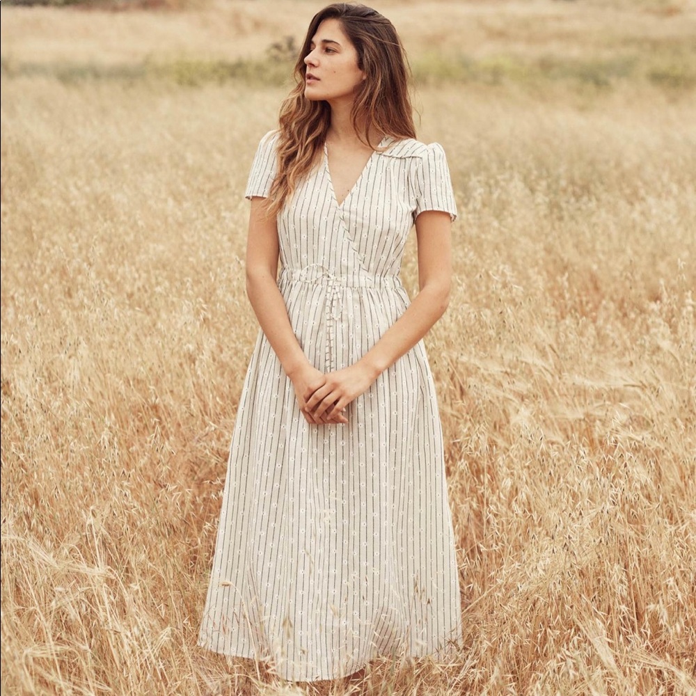 The Dawn Daisy Stripe Dress